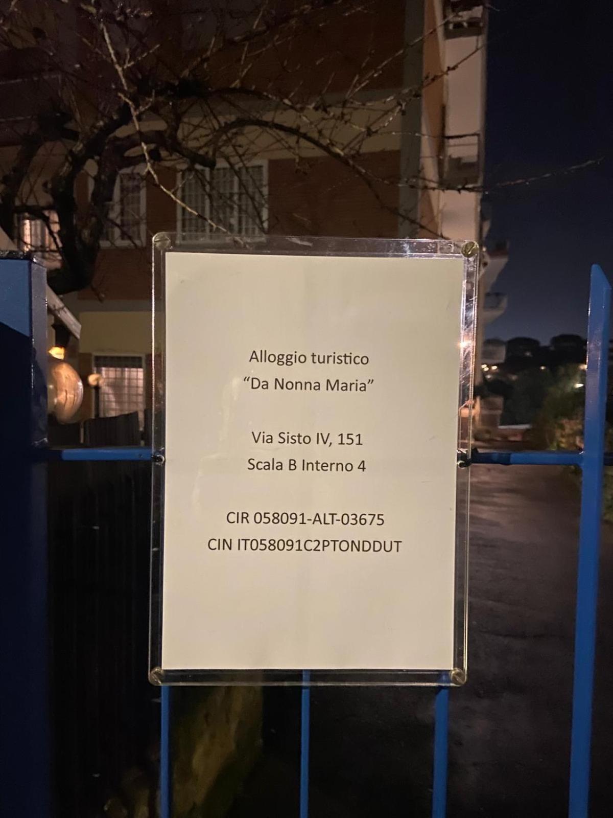 Ferienwohnung Da Nonna Maria Rom Exterior foto